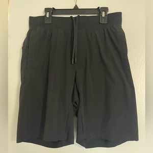 Lululemon Men’s Shorts, Medium. 9” Inseam. Lined. Black color.